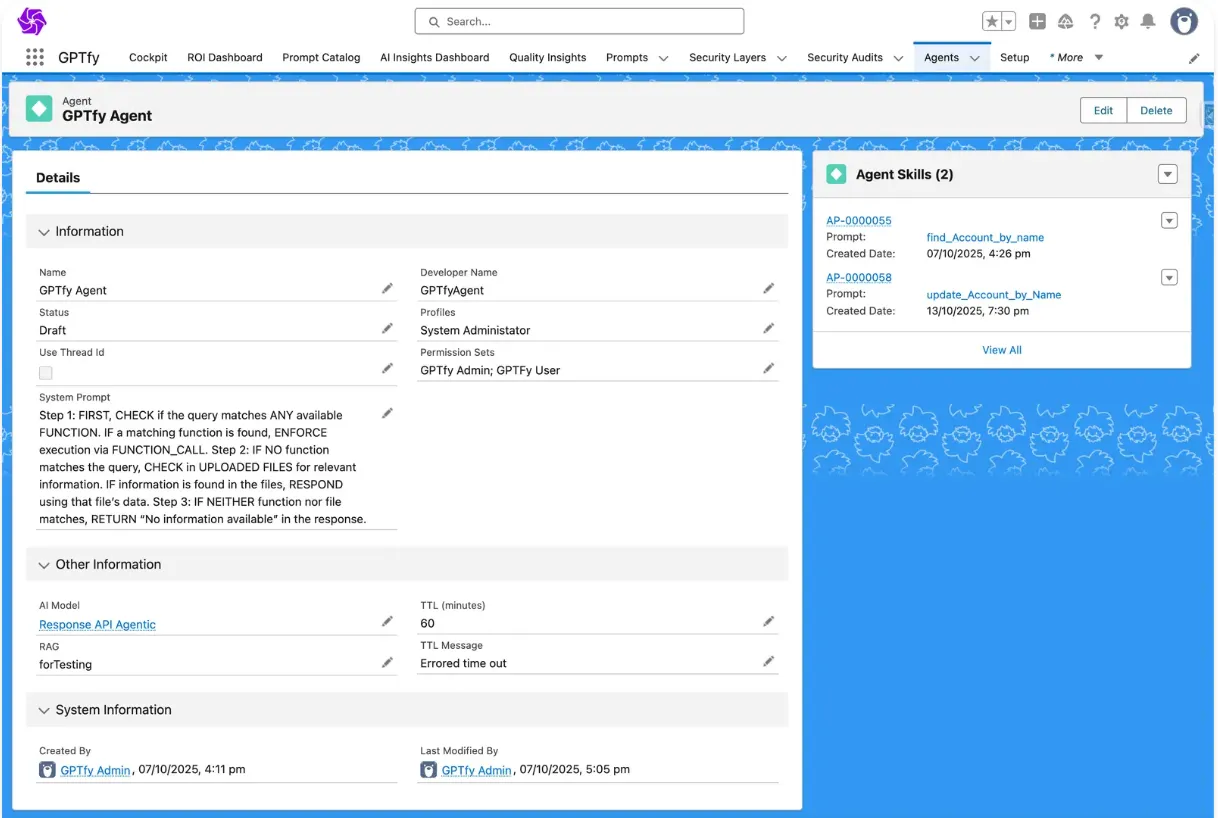 Agents Run Inside Your Org via Managed Package
