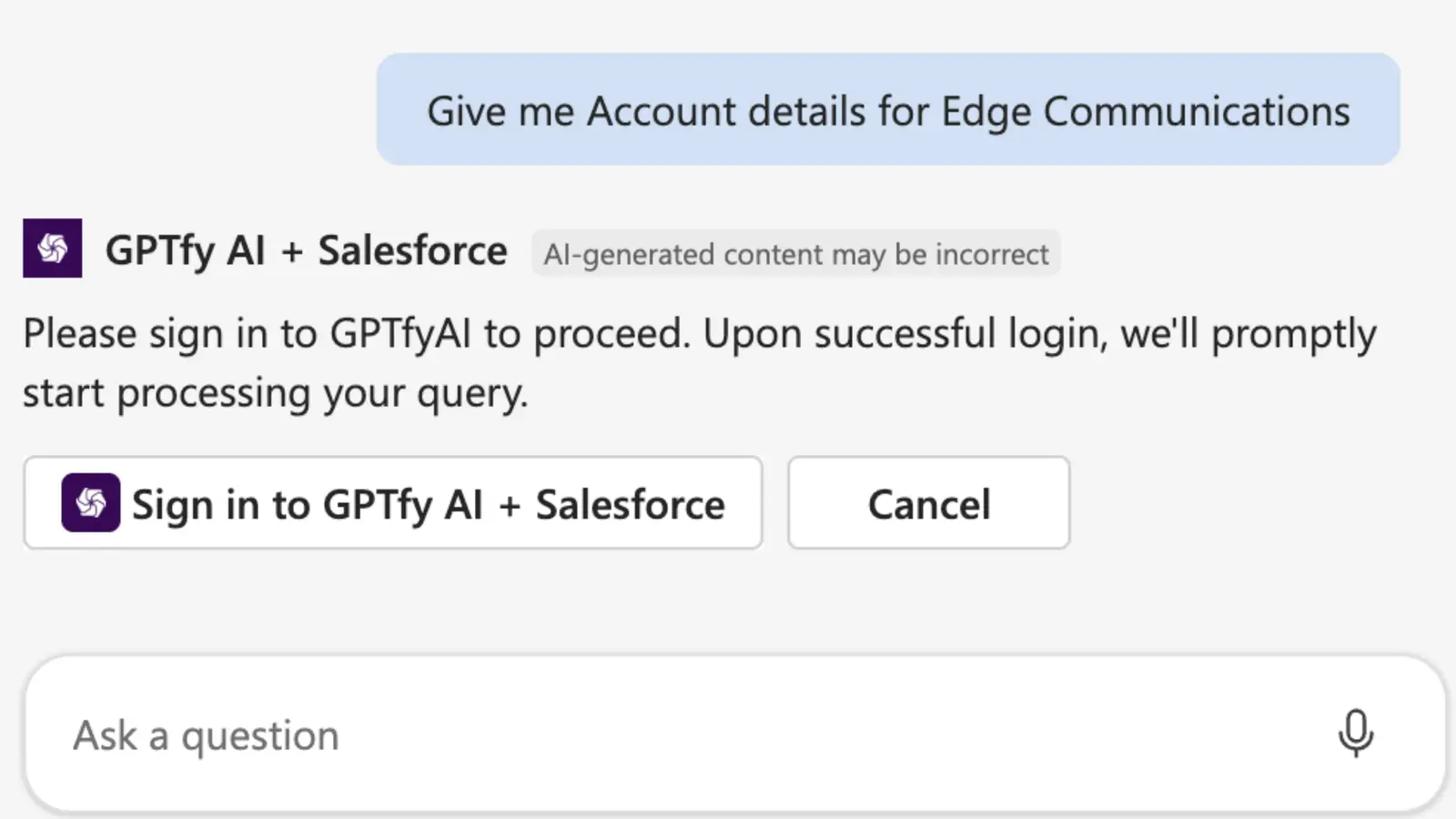 Your Intern Shouldn't See Your VP's Pipeline. With GPTfy, They Can't.