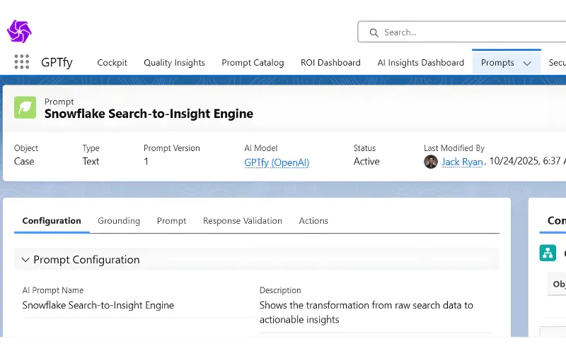 REST API Connector for Snowflake Queries via AIDataSourceInterface Implementation