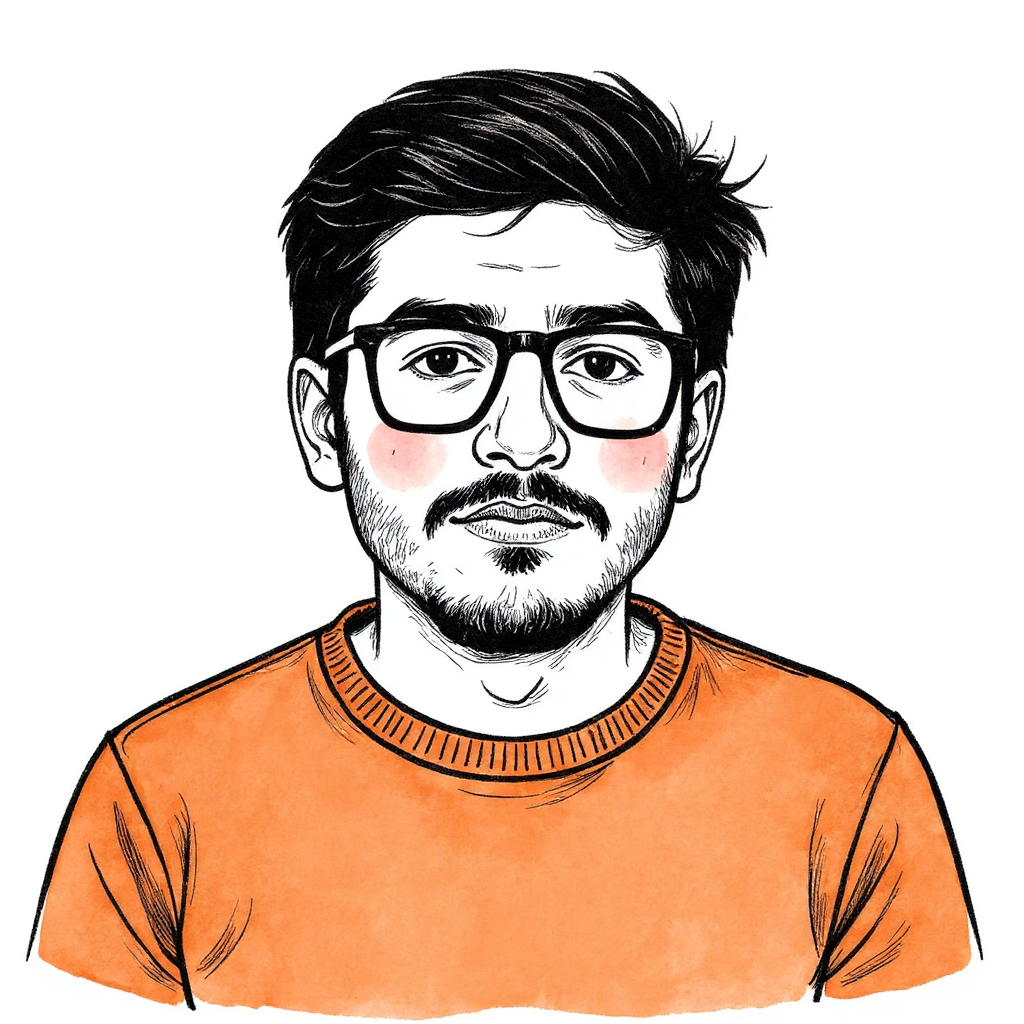 Garv Tanwar - Illustrated portrait