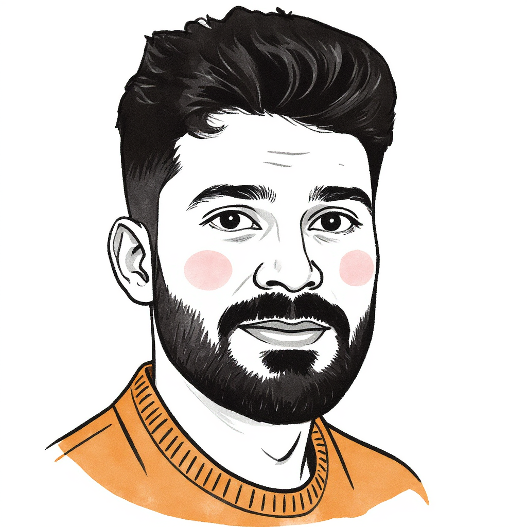 Karthick Thangadurai - Illustrated portrait