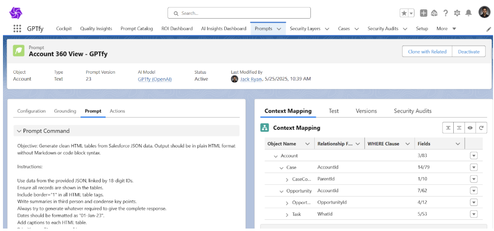 Sentiment analysis from case comments