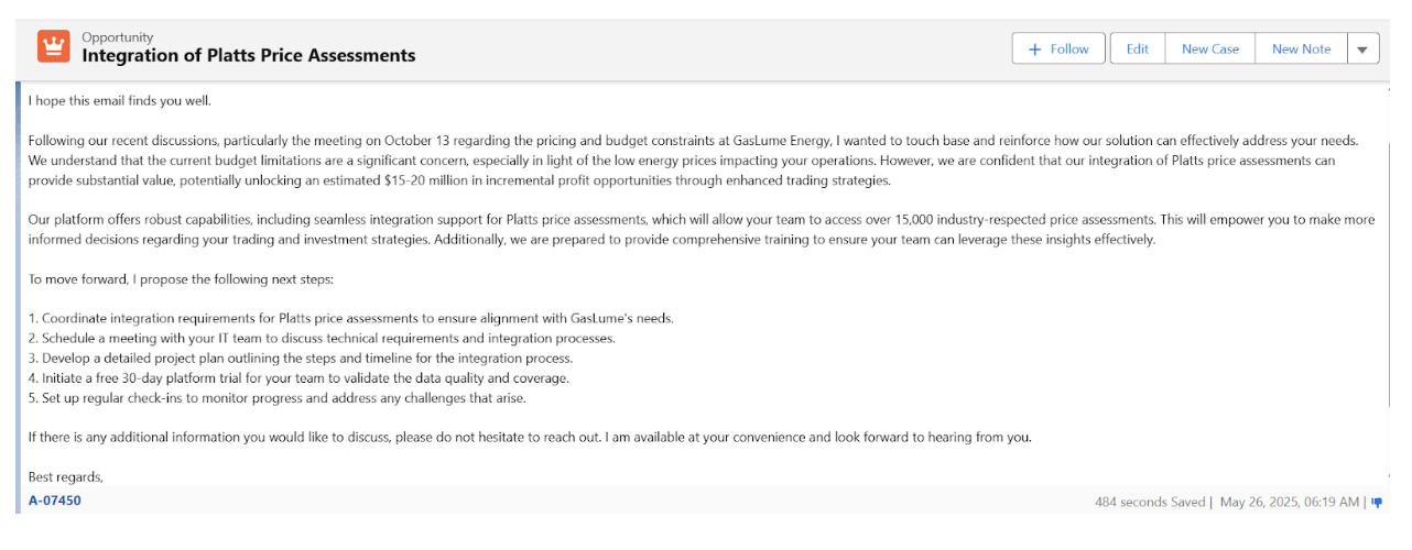 Standardize email quality across your team with the Prompt Catalog